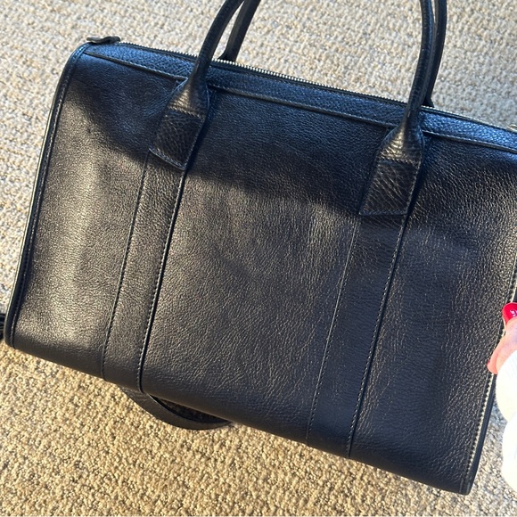 Lotuff Leather Satchel no.9, black - Picture 8 of 10
